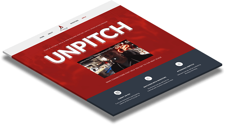 Unpitch Startup Victoria Website